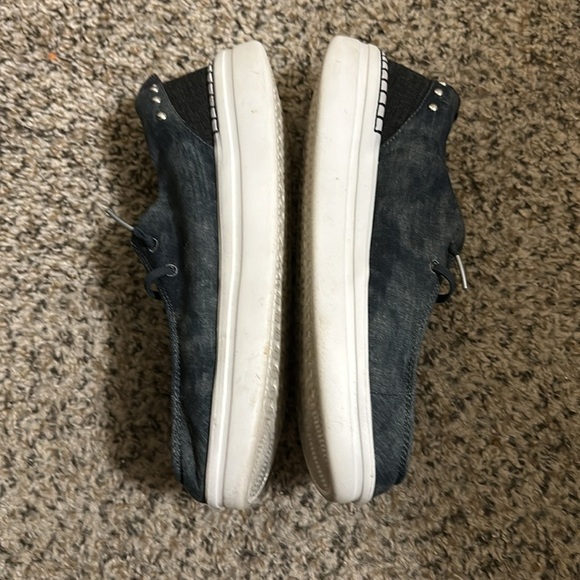 EUC Hey Dudes Wendy Studded Graphite Slip On Shoes - Picture 6 of 6